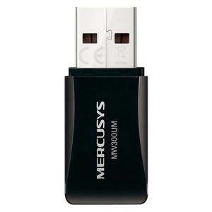 Mini Adaptador Usb Wireless N300 Mw300Um