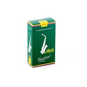 Palheta Para Saxofone Alto Java 1.1/2 Vandoren - Cx / 10