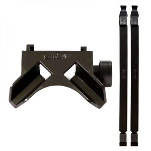 Longarina Stay 380mm Par com Base PretaTE