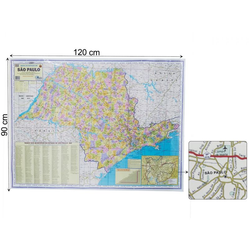 Mapa Portugal Politico Turístico Atualizado - 120cm X 90cm - SPM - Mapas -  Magazine Luiza