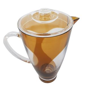 Jarra Em Acrílico Caramelo Ambar 2 Litros
