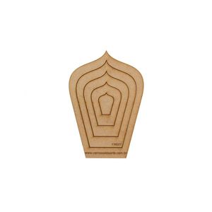 Gabarito Flor Mini Mdf Fm007