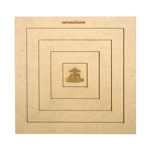 Gabarito Quadrado Mdf G013