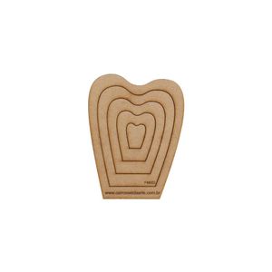 Gabarito Flor Mini Mdf Fm003