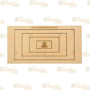 Gabarito Retângulo Mdf G016