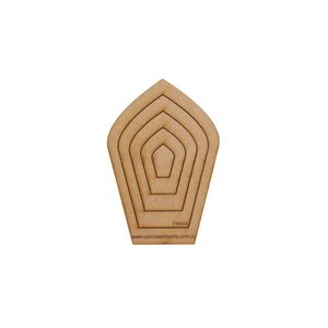 Gabarito Flor Mini Mdf Fm009