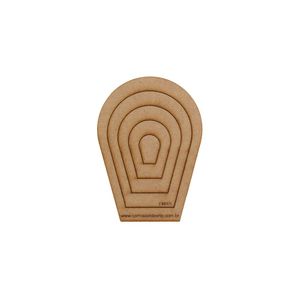 Gabarito Flor Mini Mdf Fm001