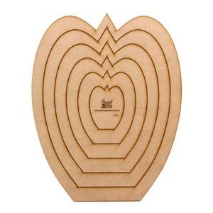 Gabarito Flor Gigante Mdf F019