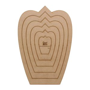 Gabarito Flor Gigante Mdf F016