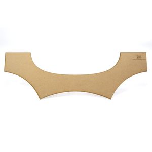 Régua para Barrado Mdf Bico Duplo