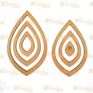Gabarito Flor Gigante Mdf F014