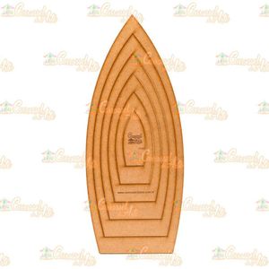 Gabarito Flor Gigante Mdf F010