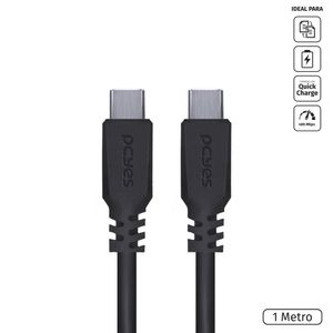 Cabo Para Celular Smartphone Usb Tipo C 2.0 Para Usb Tipo C