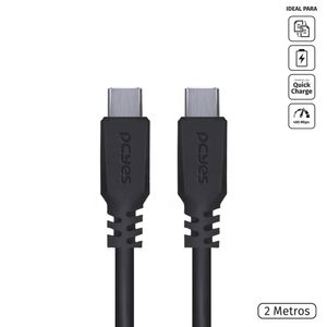 Cabo Para Celular Usb Tipo C 2.0 Para Usb Tipo C / Type C 2
