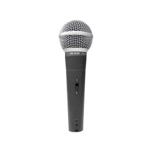Microfone C/Fio Ls-58 Dinamico Chumbo Leson
