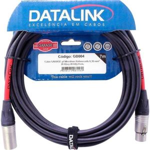 Cabo Para Microfone Garage Xlr(M) Xlr(F) 7M Datalink