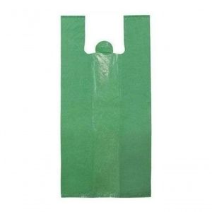 Sacola Reciclada Verde Pc C/4kg Tamanho:35x45