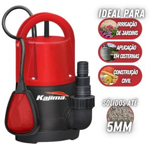 Bomba Submersível Kajima Qwl105 Boia Sensor De Nível 220v