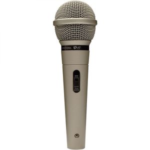 Microfone Com Fio Champagne 75db 3m Mud-515 Loud