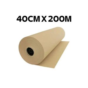 Papel Semi Kraft Bobina 40cmx200m. 60grs.