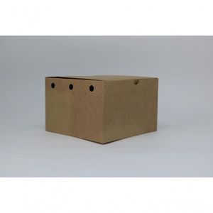 Embalagem Para Hambúrguer gourmet 100 Un Cor Kraft