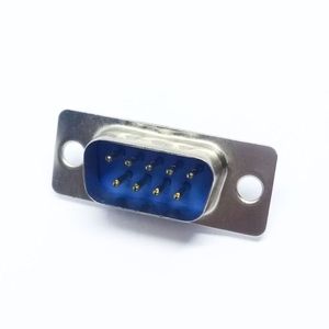 Conector Db9 Macho 180 Para Soldar Fio Rs232