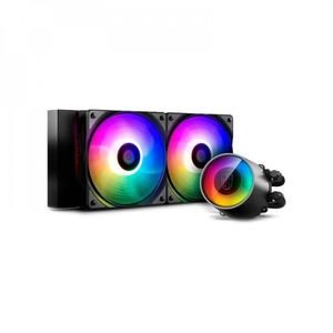 Water Cooler Deepcool Castle 240rgb V2 Preto E Rgb