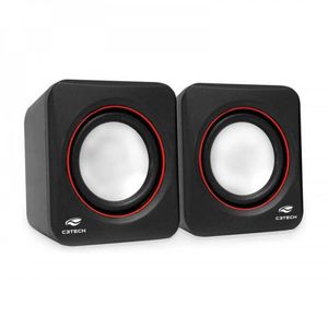 Caixa De Som C3tech 2.0 3w Rms Sp-301bk Preto