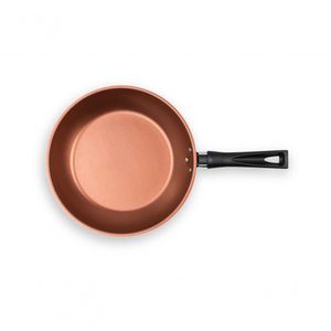 Frigideira 20 Cm 880 Ml Pro-flon Antiaderente Cinza Range Linha Topázio Brinox Cinza
