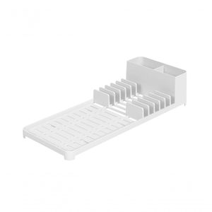 Escorredor De Louças Branco Single Coza 41,7 X 16,9 X 9 Cm Branco Coza