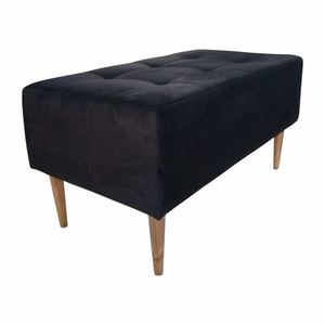 Recamier/puff Basico 1,40 M Cor Preto