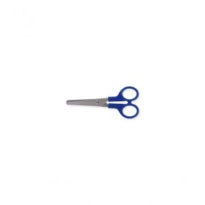 Tesoura Escolar Azul Tesouras Brinox 4 1/2" 11,5 Cm Azul Brinox