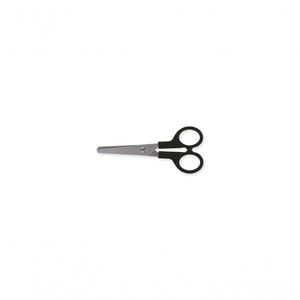 Tesoura Escolar Preta Tesouras Brinox 4 1/2" 11,5 Cm Preto Brinox