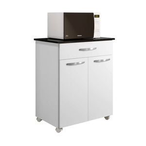Balcão De Cozinha Girassol Branco 2 Portas 1 Gaveta Kaiki Móveis
