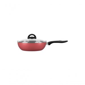 Wok ø24 Cm Com Tampa 2,3 L Chilli ø 24 X 7 Cm 2,3 L Cereja Brinox