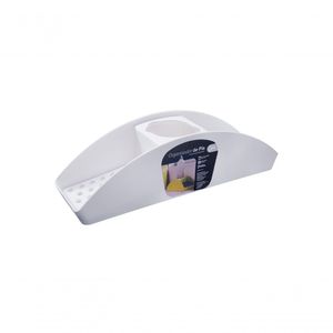 Organizador De Pia Basic 32,2 X 8,6 X 9,1 Cm Branco Coza