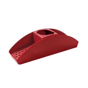 Organizador De Pia Basic 32,2 X 8,6 X 9,1 Cm Vermelho Bold Coza