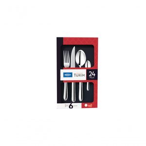 Faqueiro 24 Peças, Compacto - Turim - Brinox