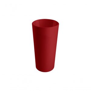 Copo Cônico Casual 8,2 X 8,2 X 16,2 Cm 500 Ml Vermelho Bold Coza