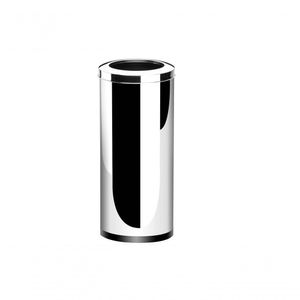 Lixeira Inox Com Aro 47 Litros Decorline Lixeiras ø 30x70 Cm