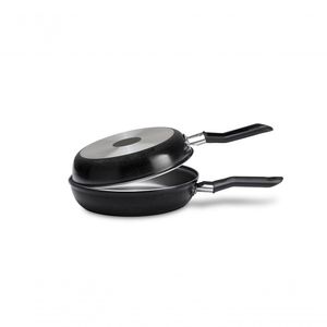 Omeleteira 14 Cm - Ebony - Brinox 14 X 7 Cm 0,4 L Preto Brinox