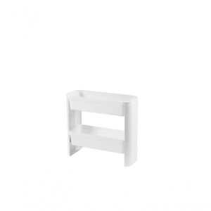 Organizador Slim 2 Andares Loft 44,83 X 17,34 X 42,9 Cm Branco Coza