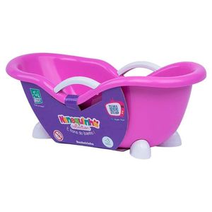 Acessório Para Boneca - Nenequinha Collection - Banheira - Super Toys