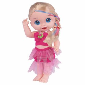 Boneca Bela Sereia - Babys Collection - Pink - Super Toys