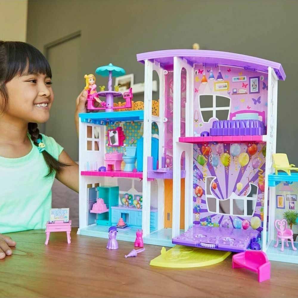 Polly Pocket Mega Casa de Surpresas, Mattel