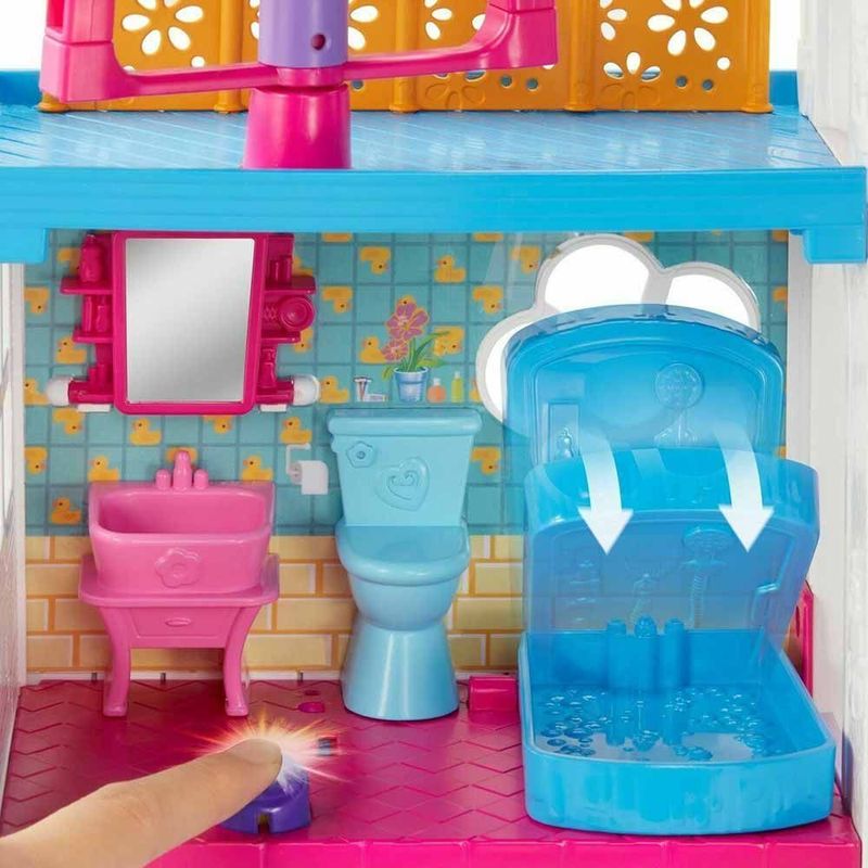 Casa Portátil Polly Pocket Gigante Casinha Surpresas Boneca Vários  Ambientes Escala Polly Matel Poly, Magalu Empresas