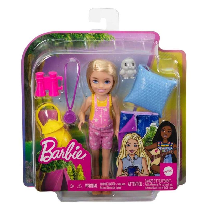 Boneca Barbie Morena Caminhada com Pet - Mattel