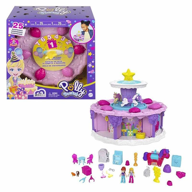 Polly Pocket - Bonecas Festa Divertida - Mattel