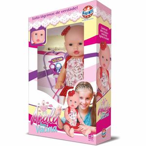 Boneca Com Acessórios - 38 Cm - Analu - Toma Vacina - Sid-Nyl