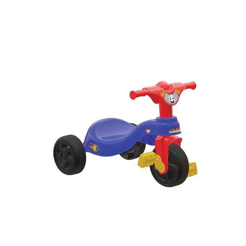 Triciclo Infantil Mototico - Passeio e Pedal Azul - Bandeirante